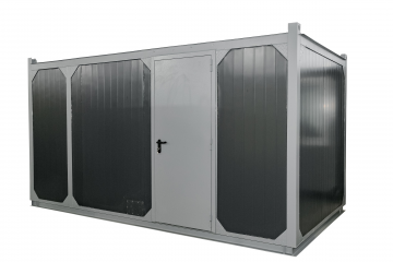 Газовый генератор Gazvolt 300T32 в контейнере с АВР