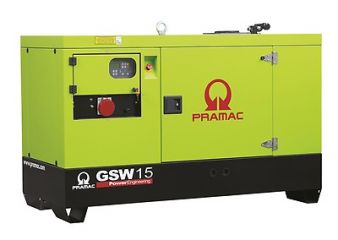 Дизельный генератор Pramac GSW 15 P 240V