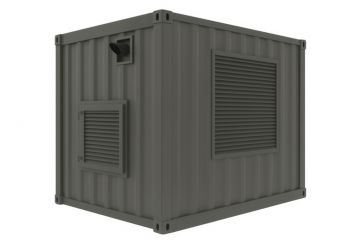 Дизельный генератор MGE P400YI в контейнере с АВР