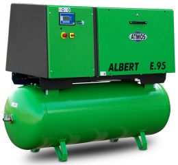 Винтовой компрессор Atmos Albert E 95 с ресивером и осушителем